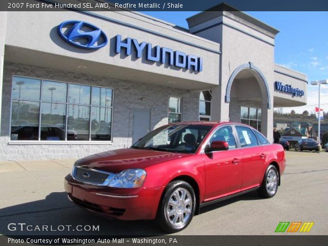 2007 Ford Five Hundred SEL AWD in Redfire Metallic