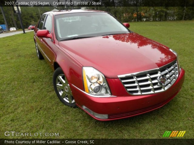 2007 Cadillac DTS Sedan in Crystal Red Tintcoat