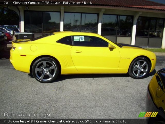 2011 Chevrolet Camaro LT/RS Coupe in Rally Yellow