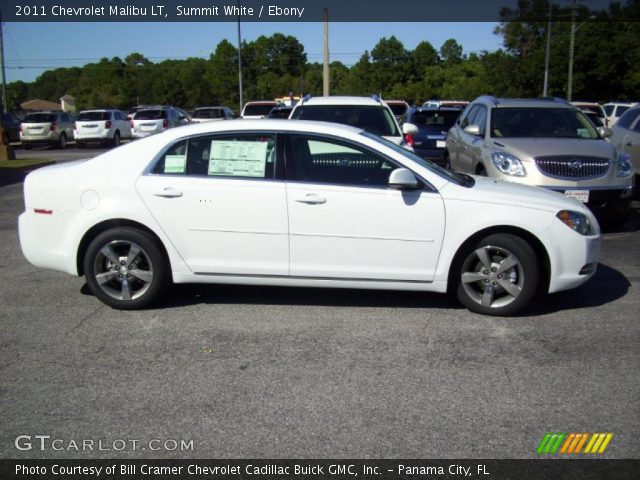 2011 Chevrolet Malibu LT in Summit White
