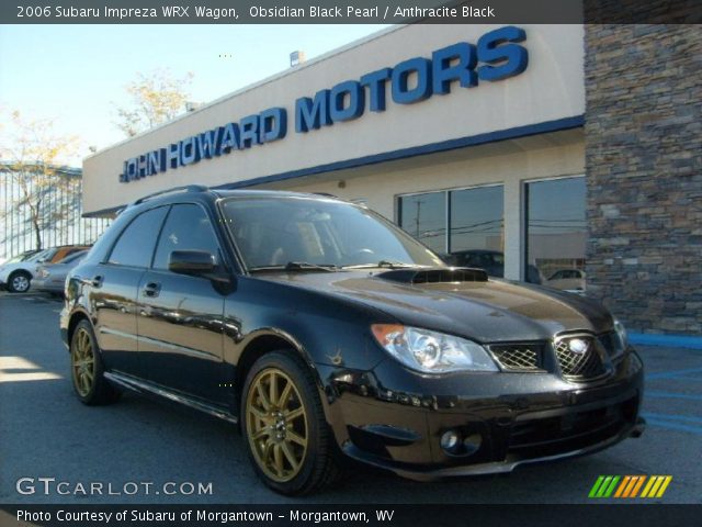 2006 Subaru Impreza WRX Wagon in Obsidian Black Pearl