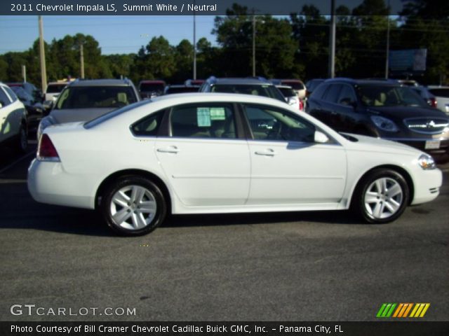 2011 Chevrolet Impala LS in Summit White