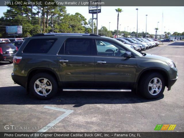 2011 GMC Acadia SLE in Cyber Gray Metallic