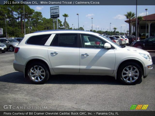 2011 Buick Enclave CXL in White Diamond Tricoat