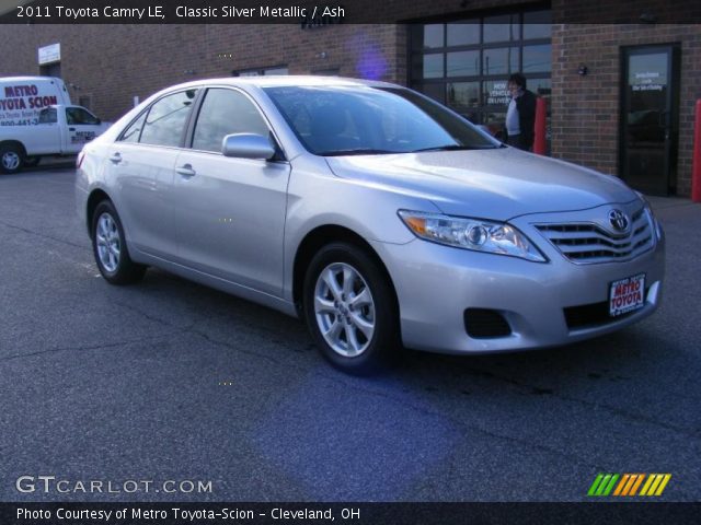 2011 Toyota Camry LE in Classic Silver Metallic
