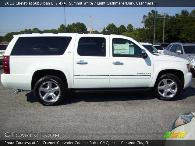 2011 Chevrolet Suburban LTZ 4x4 in Summit White