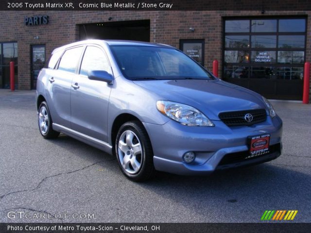 2006 Toyota Matrix XR in Cosmic Blue Metallic