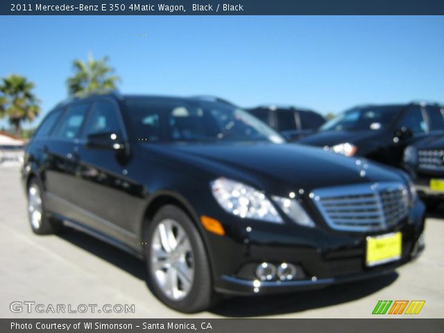 2011 Mercedes-Benz E 350 4Matic Wagon in Black