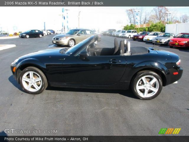 2006 Mazda MX-5 Miata Roadster in Brilliant Black
