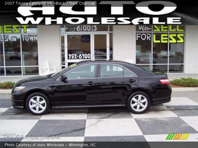 2007 Toyota Camry Se V6. Black 2007 Toyota Camry SE V6