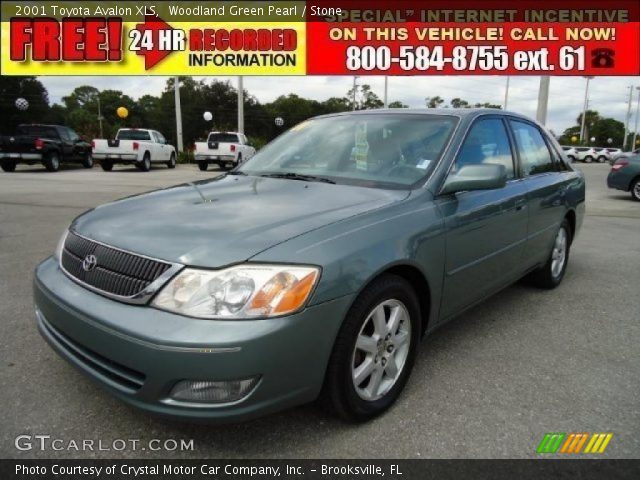 2001 Toyota Avalon XLS in Woodland Green Pearl