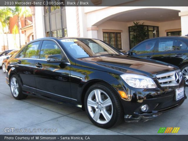2010 Mercedes-Benz C 300 Sport in Black