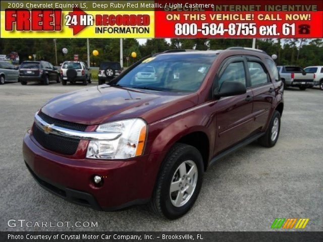 2009 Chevrolet Equinox LS in Deep Ruby Red Metallic