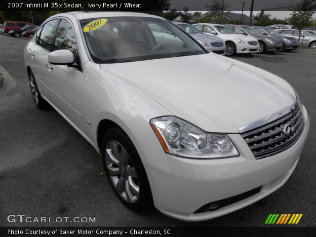 2007 Infiniti M 35x Sedan in Ivory Pearl