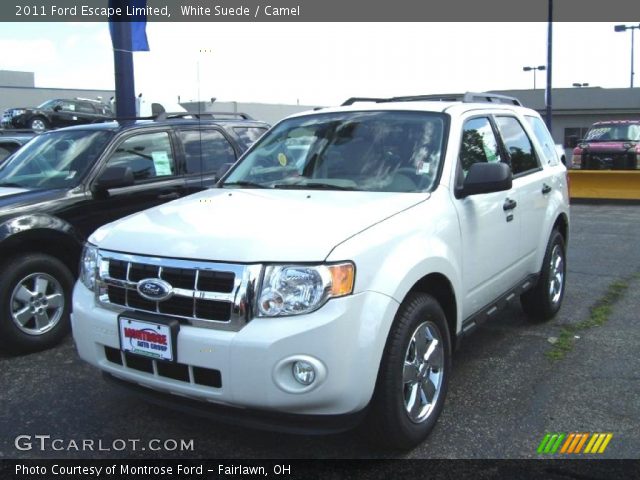 2011 Ford Escape Limited in White Suede