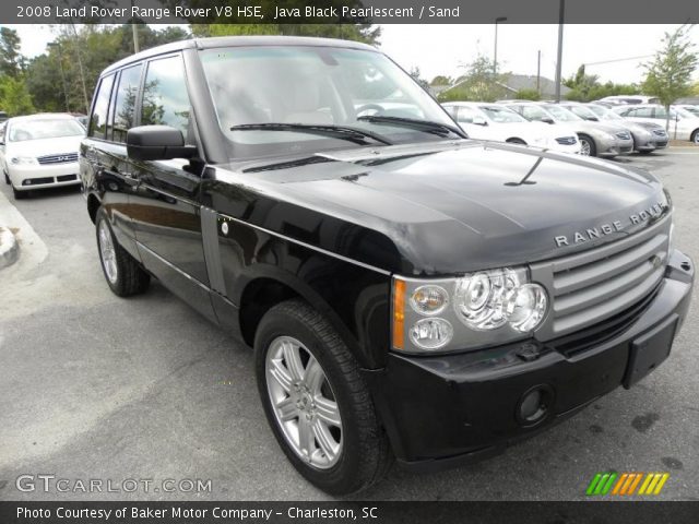 2008 Land Rover Range Rover V8 HSE in Java Black Pearlescent