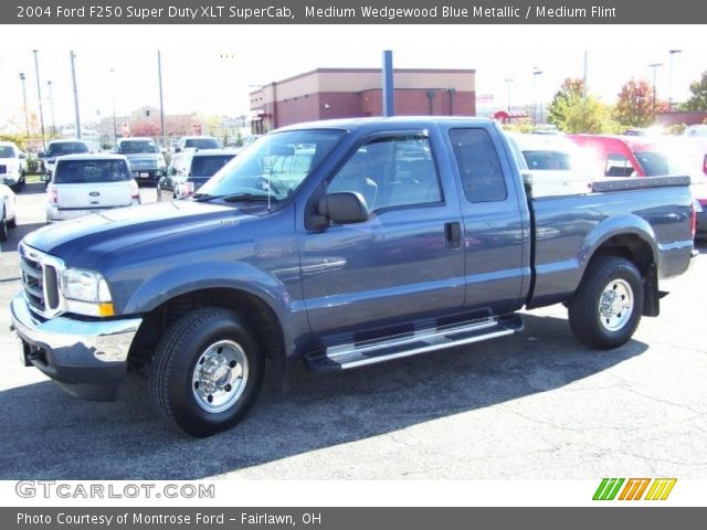 2004 Ford F250 Super Duty XLT SuperCab in Medium Wedgewood Blue Metallic