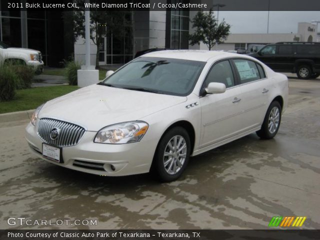 2011 Buick Lucerne CXL in White Diamond TriCoat