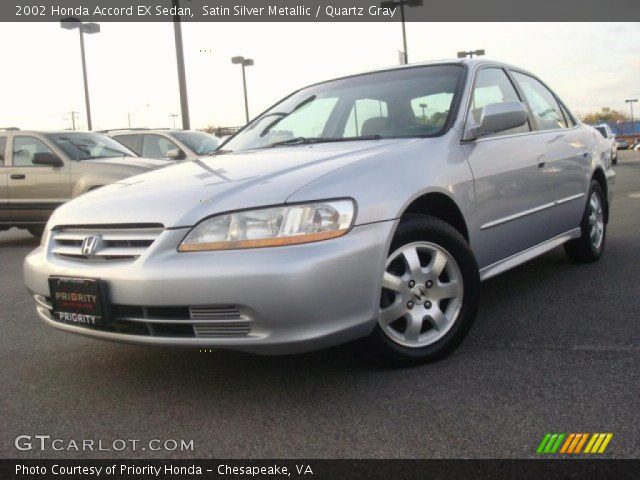 2002 Honda Accord EX Sedan in Satin Silver Metallic