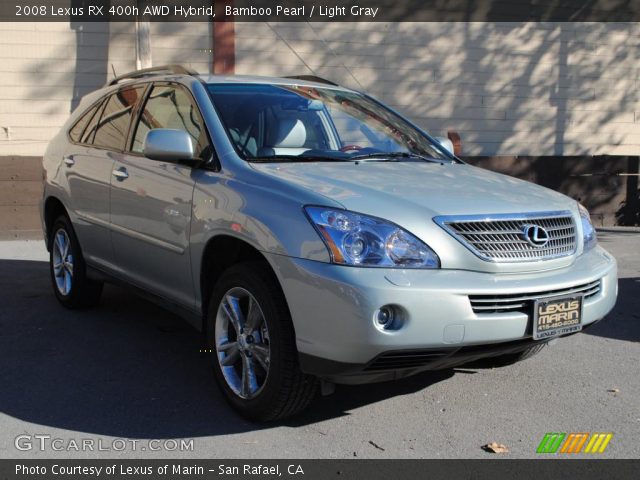 2008 Lexus RX 400h AWD Hybrid in Bamboo Pearl