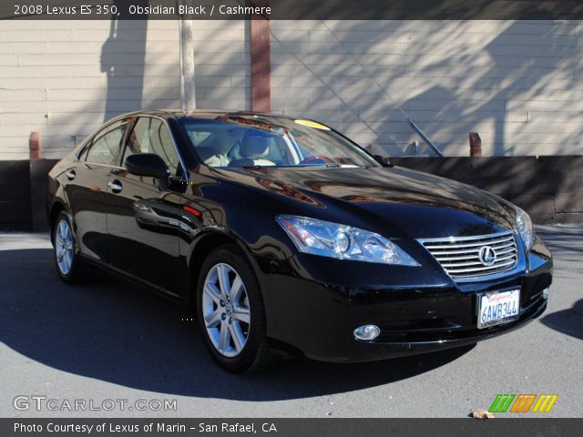 2008 Lexus ES 350 in Obsidian Black