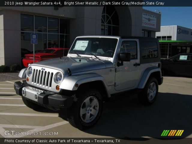2010 Jeep Wrangler Sahara 4x4 in Bright Silver Metallic