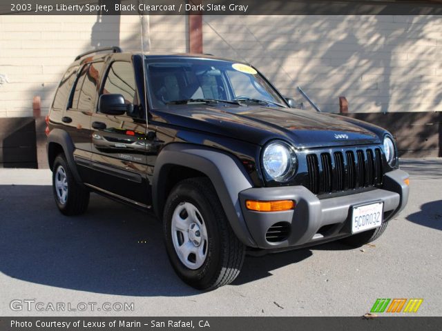 2003 Jeep Liberty Sport in Black Clearcoat