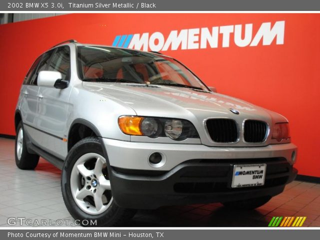 2002 BMW X5 3.0i in Titanium Silver Metallic