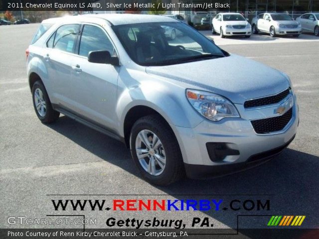 2011 Chevrolet Equinox LS AWD in Silver Ice Metallic