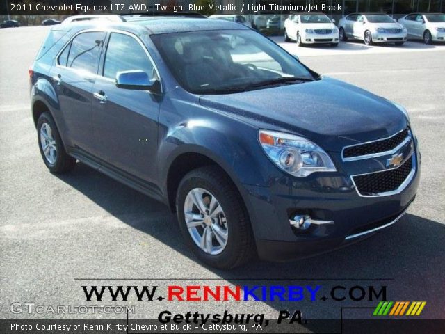 2011 Chevrolet Equinox LTZ AWD in Twilight Blue Metallic