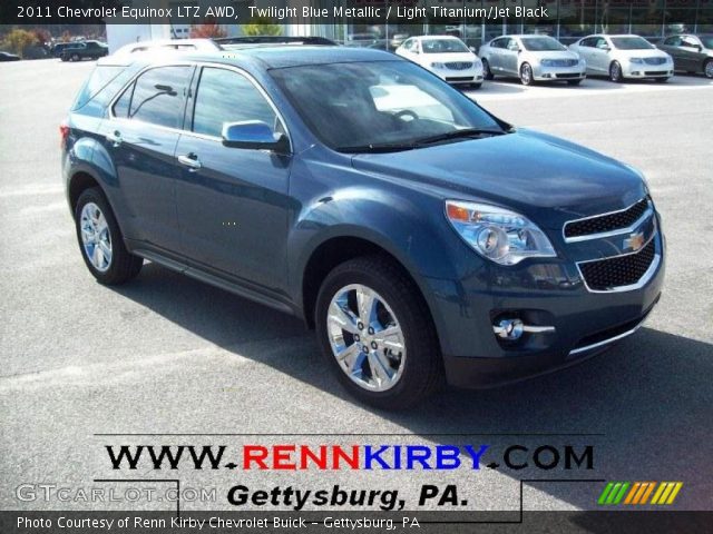 2011 Chevrolet Equinox LTZ AWD in Twilight Blue Metallic