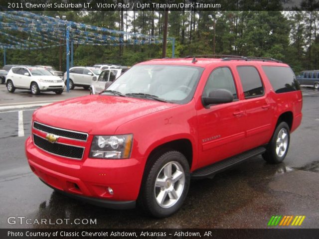 2011 Chevrolet Suburban LT in Victory Red