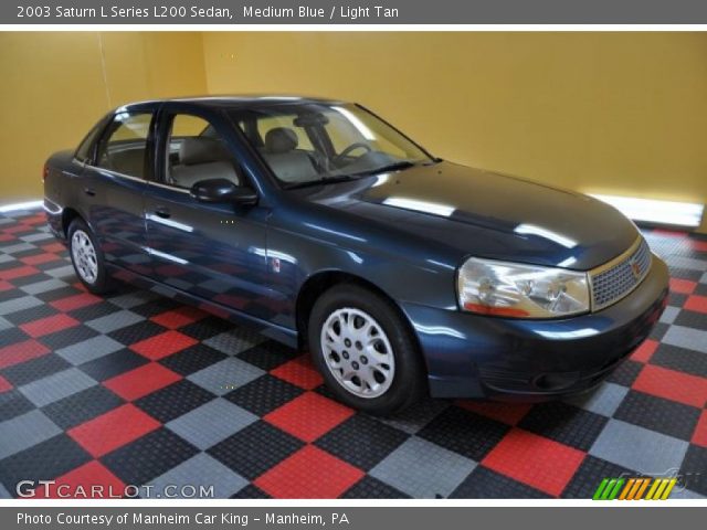 2003 Saturn L Series L200 Sedan in Medium Blue