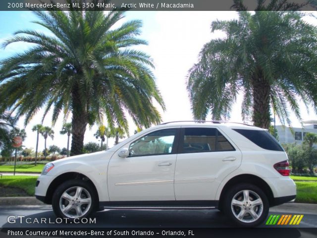 2008 Mercedes-Benz ML 350 4Matic in Arctic White