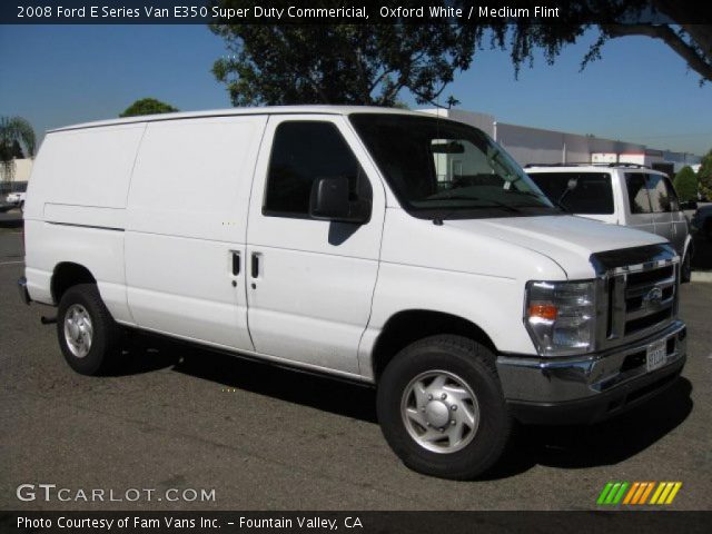 2008 Ford E Series Van E350 Super Duty Commericial in Oxford White