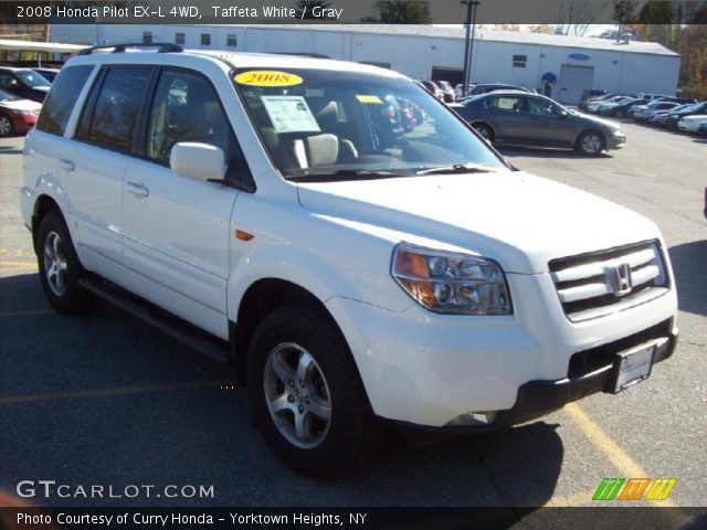 2008 Honda Pilot EX-L 4WD in Taffeta White