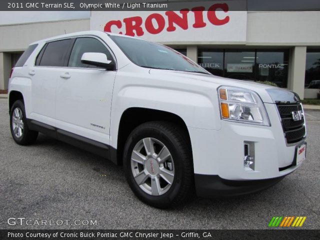 2011 GMC Terrain SLE in Olympic White