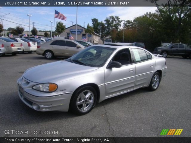 2003 Pontiac Grand Am GT Sedan in Galaxy Silver Metallic