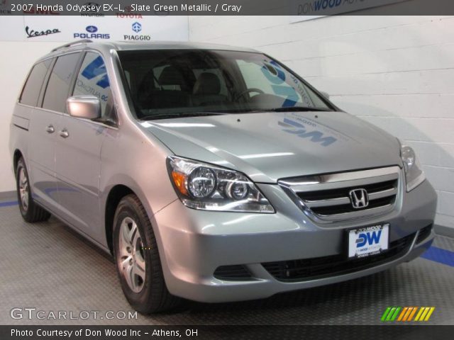 2007 Honda Odyssey EX-L in Slate Green Metallic