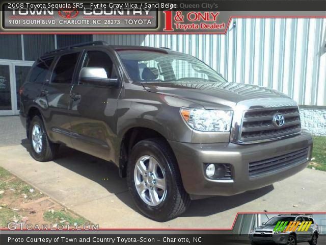 2008 Toyota Sequoia SR5 in Pyrite Gray Mica