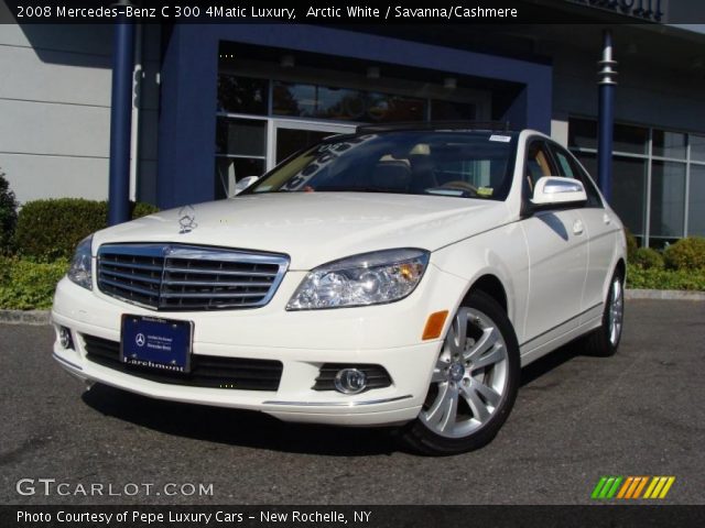 2008 Mercedes-Benz C 300 4Matic Luxury in Arctic White