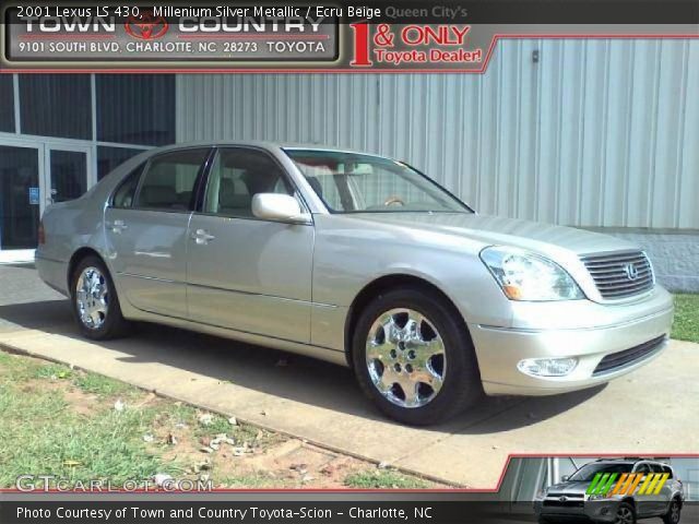 2001 Lexus LS 430 in Millenium Silver Metallic