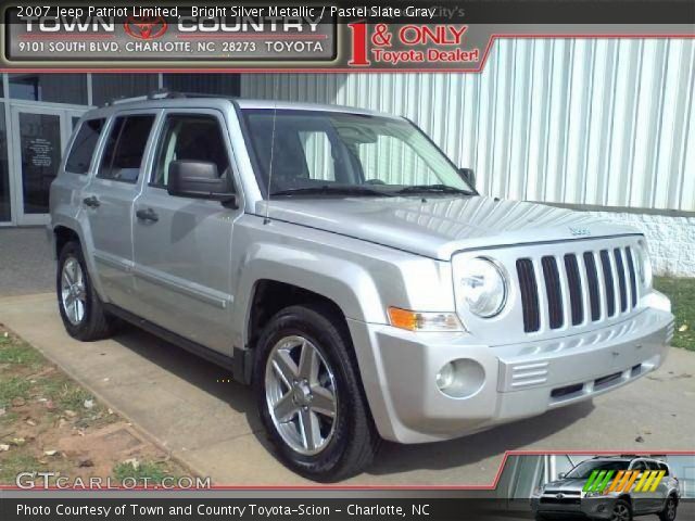 2007 Jeep Patriot Limited in Bright Silver Metallic