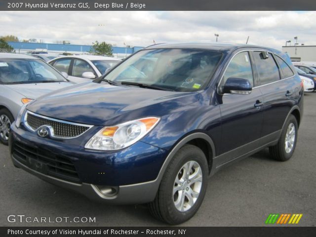 2007 Hyundai Veracruz GLS in Deep Blue