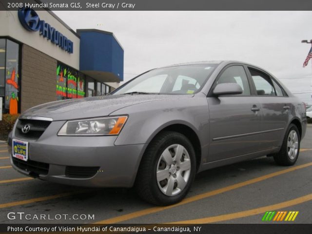 2008 Hyundai Sonata GLS in Steel Gray