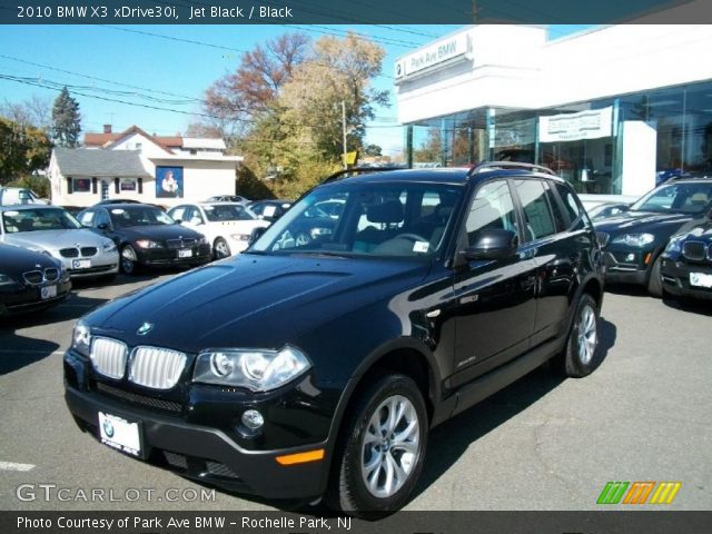 2010 BMW X3 xDrive30i in Jet Black