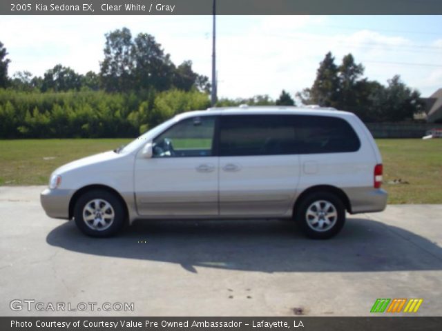 2005 Kia Sedona EX in Clear White