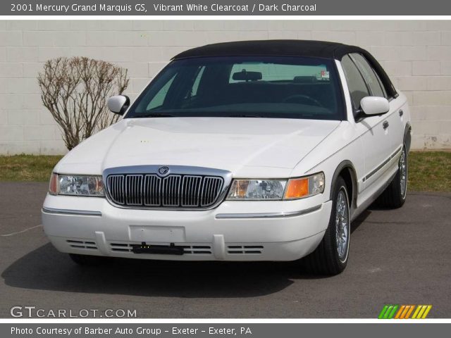 2001 Mercury Grand Marquis GS in Vibrant White Clearcoat