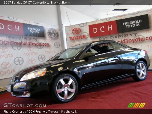 2007 Pontiac G6 GT Convertible in Black