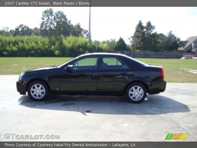 2007 Cadillac CTS Sedan in Black Raven